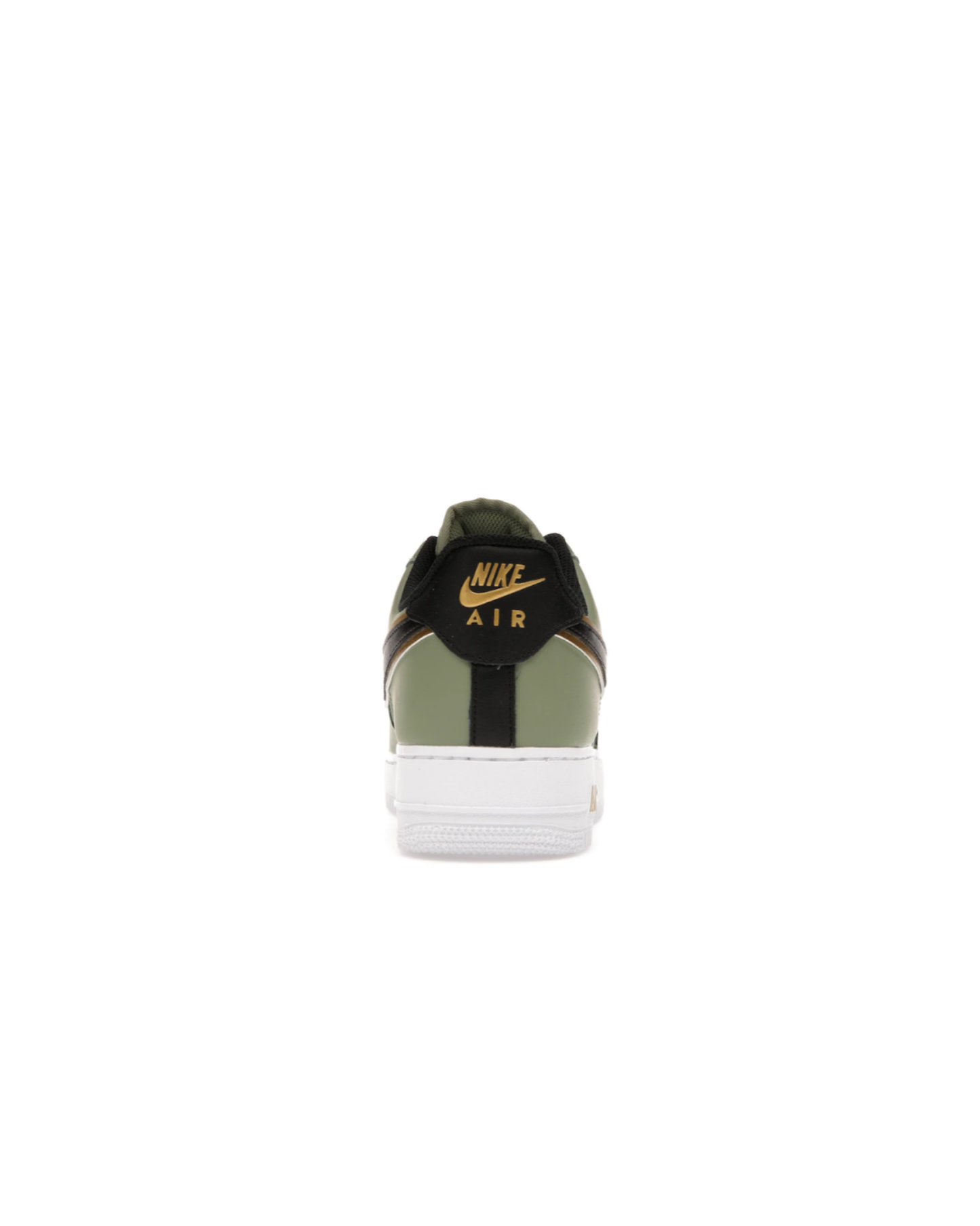 Air Force 1 “Double Swoosh Olive Gold Black”