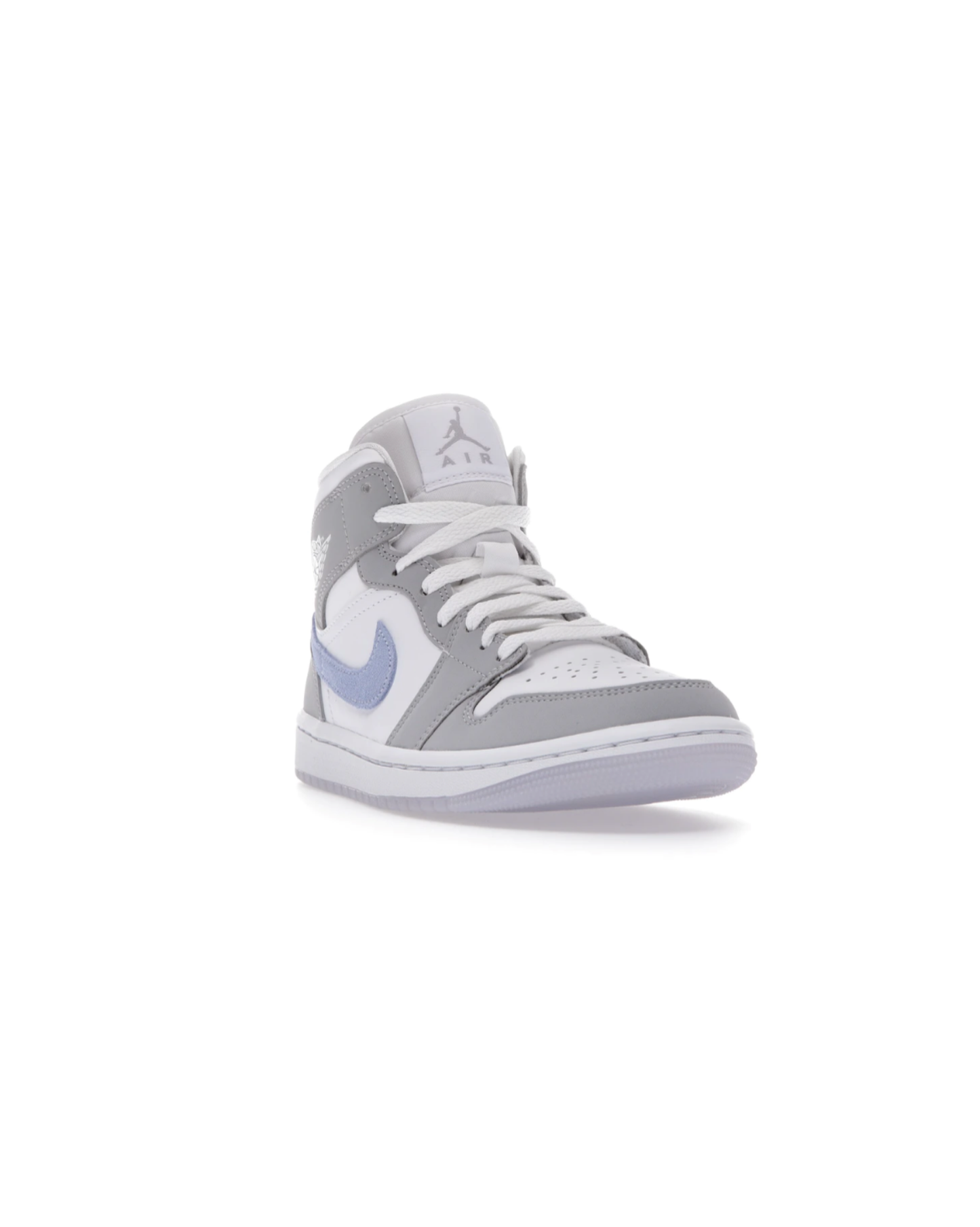 Jordan 1  Mid
Wolf Grey Aluminum