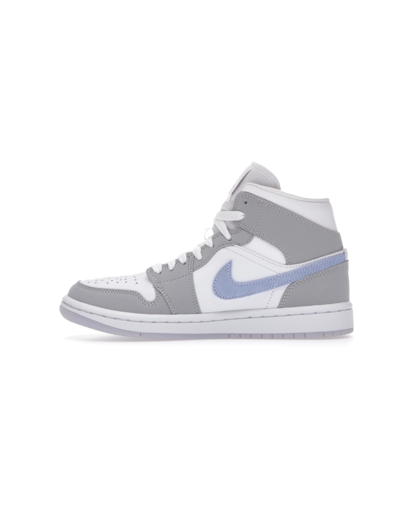 Jordan 1  Mid
Wolf Grey Aluminum